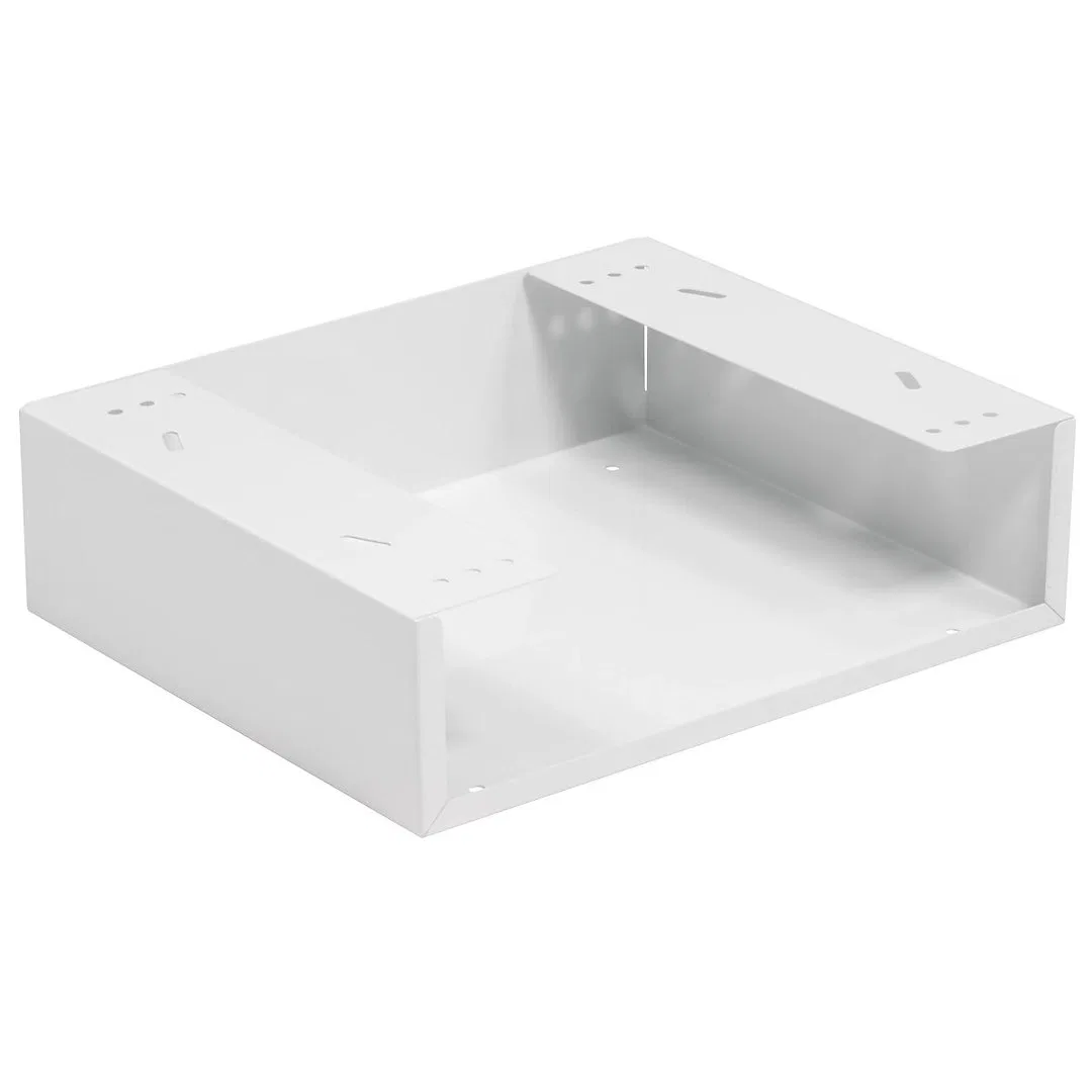9963-3-01 – WEATHERGUARD Van Storage System Parts Organizer Case, White Powder Coated Steel With Mounting Bracket